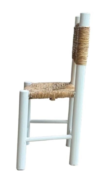 Sustainable Wood Handcrafted Chair in Minimalist Style.
