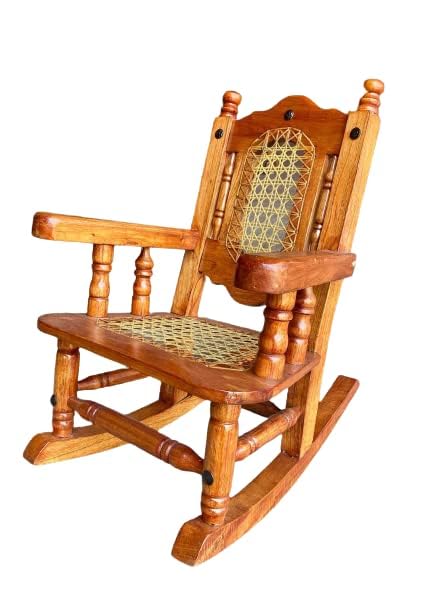 Mecedora Para Niños Madera Cedro Estilo Antiguo