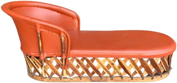 Antique Equipal Style Handcrafted Bedstead