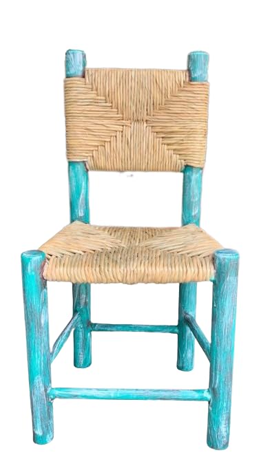 Sustainable Wood Handcrafted Chair in Minimalist Style.