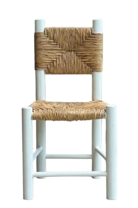 Sustainable Wood Handcrafted Chair in Minimalist Style.