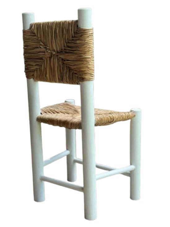 Sustainable Wood Handcrafted Chair in Minimalist Style.