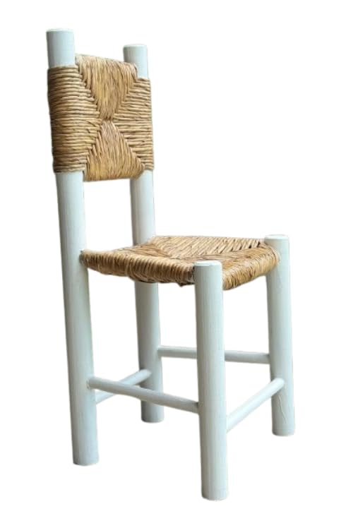 Sustainable Wood Handcrafted Chair in Minimalist Style.