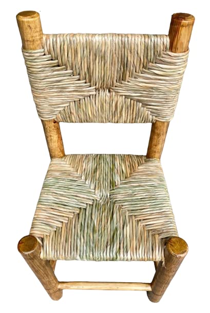 Sustainable Wood Handcrafted Chair in Minimalist Style.