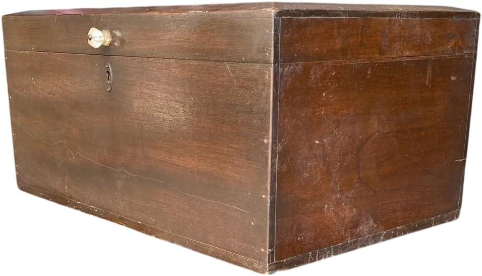 Baul Petaquilla Muy Antiguo De Madera Original. Pieza Unica.