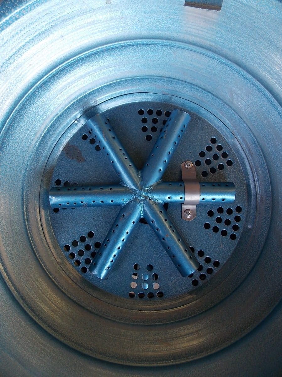 Freidora Asador Gas Y Carbon Estilo Antiguo.