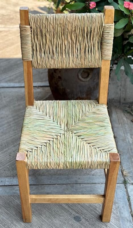 Elegant Antique Style Sustainable Wood Handcrafted Chair