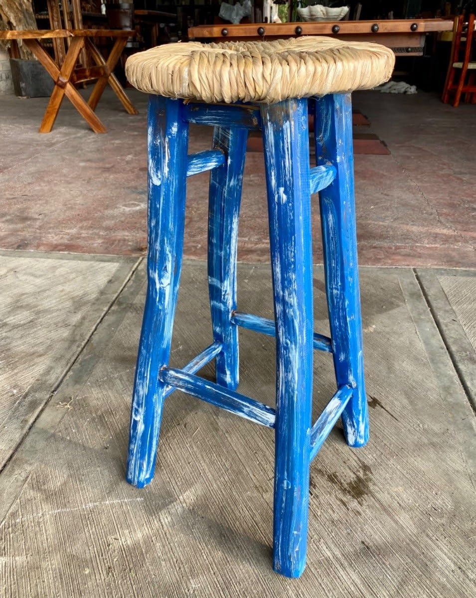 Pair of Vintage Style Sustainable Wood Handcrafted Benches.
