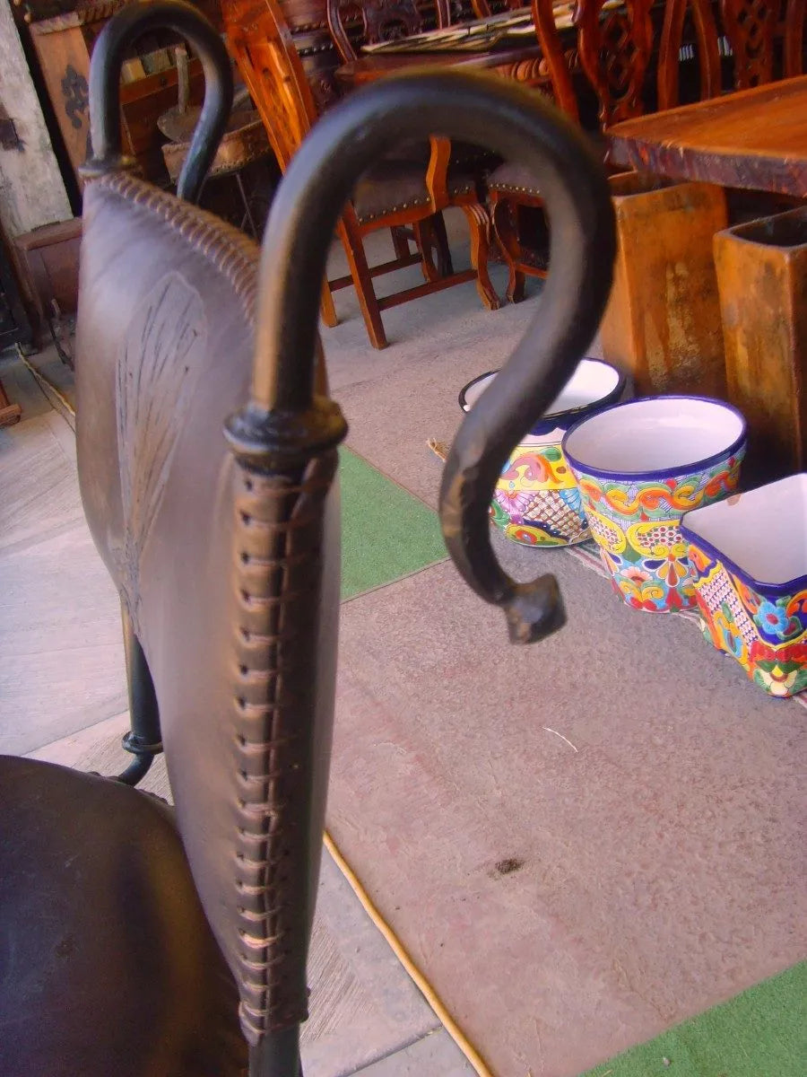 Swivel Bench for Bar or Canteen Antique Style.