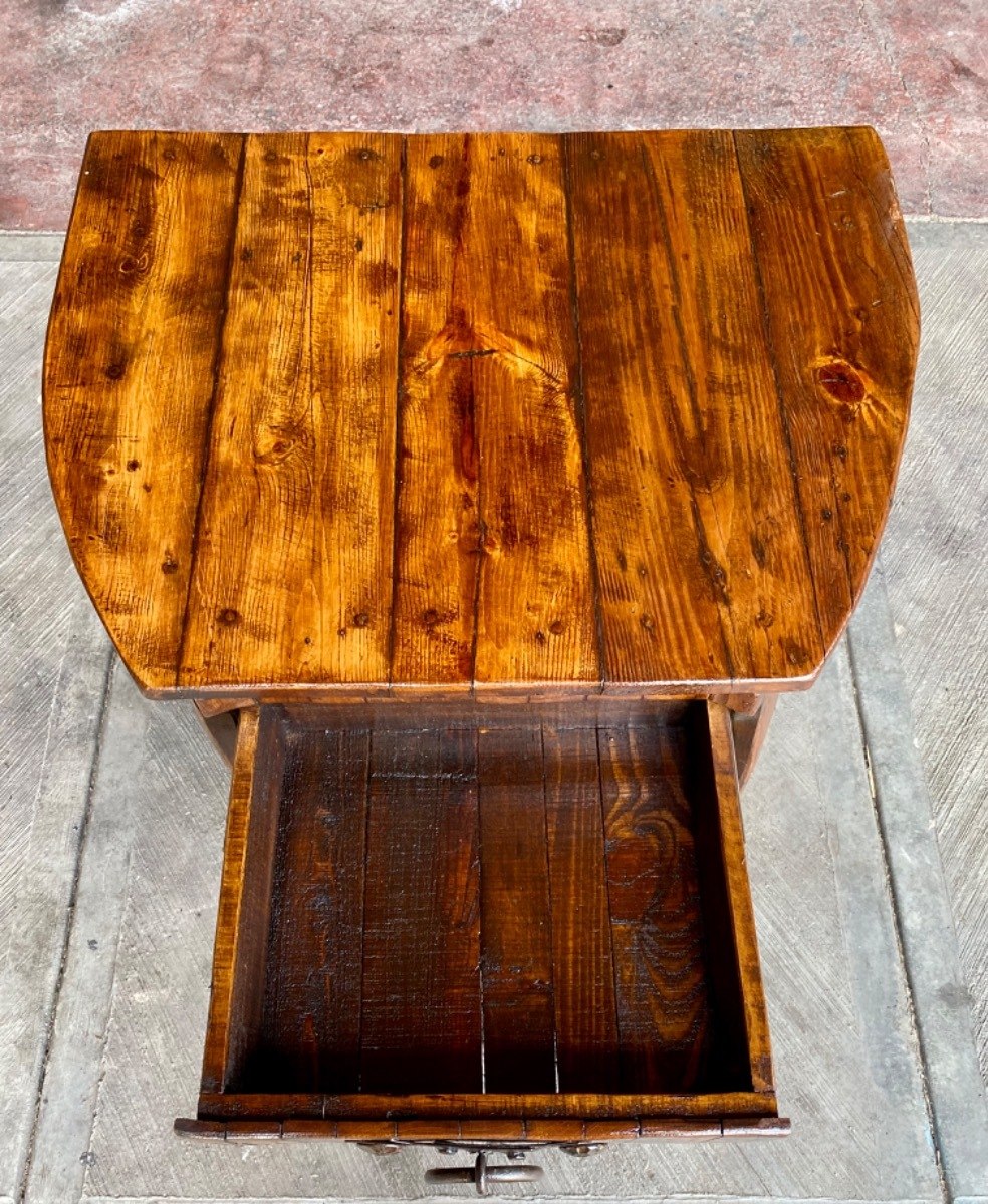 Original Buro De Madera De Barril Estilo Antiguo