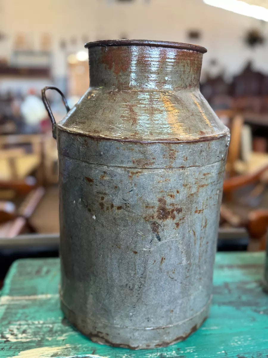 Antique and Original Milk Cans. 3 Pieces