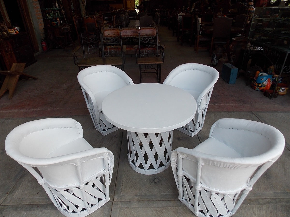 Antique Style White Furniture Dining Room