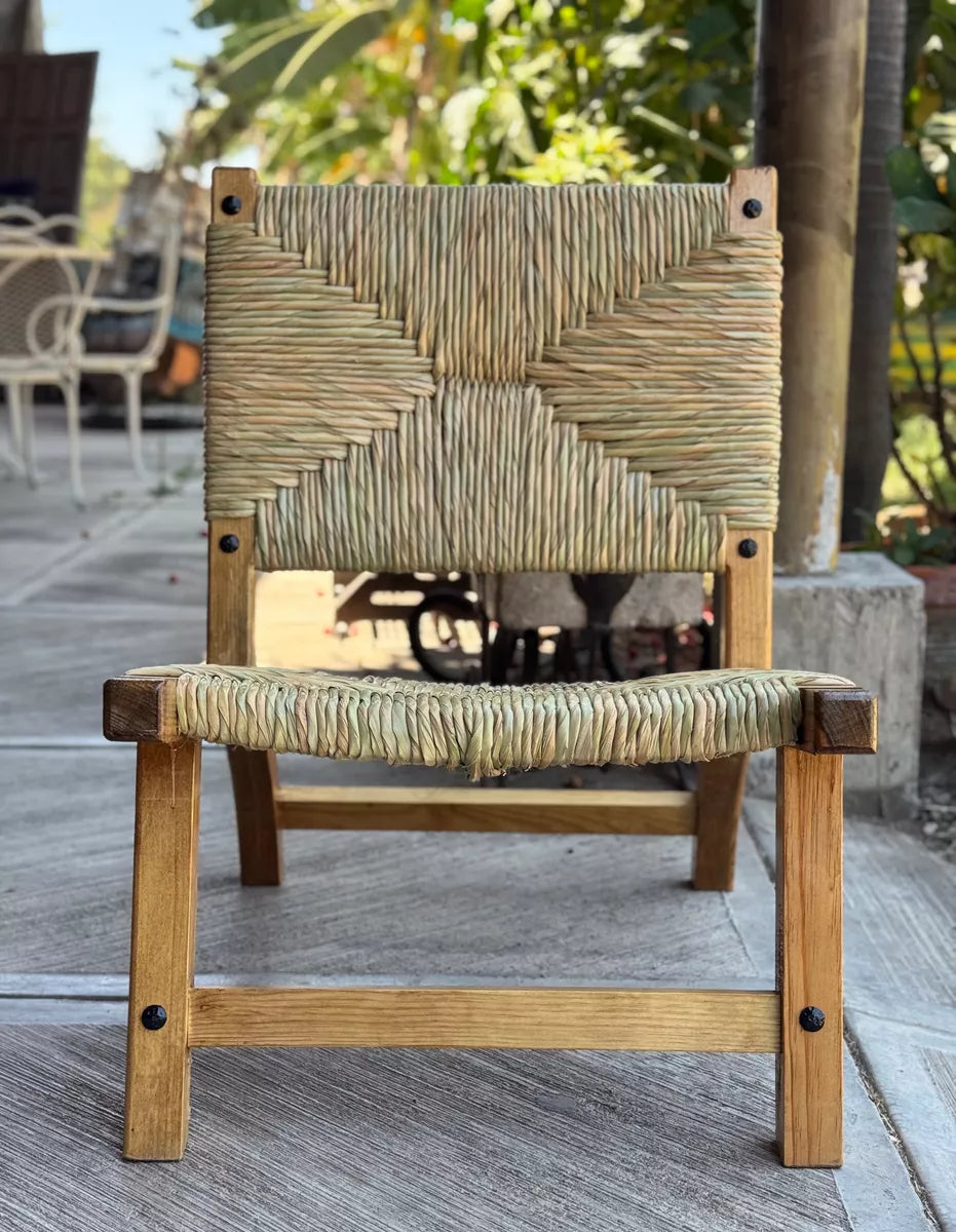 Miguelito Style Sustainable Wood Handcrafted Armchair