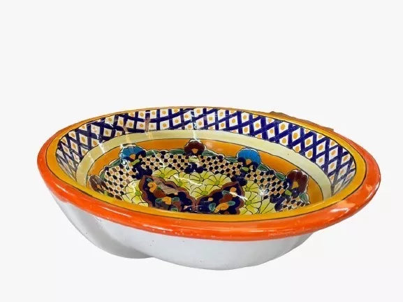Beautiful Oval Sink in Fine Talavera Antique Style 2med716 Add to Favorites
