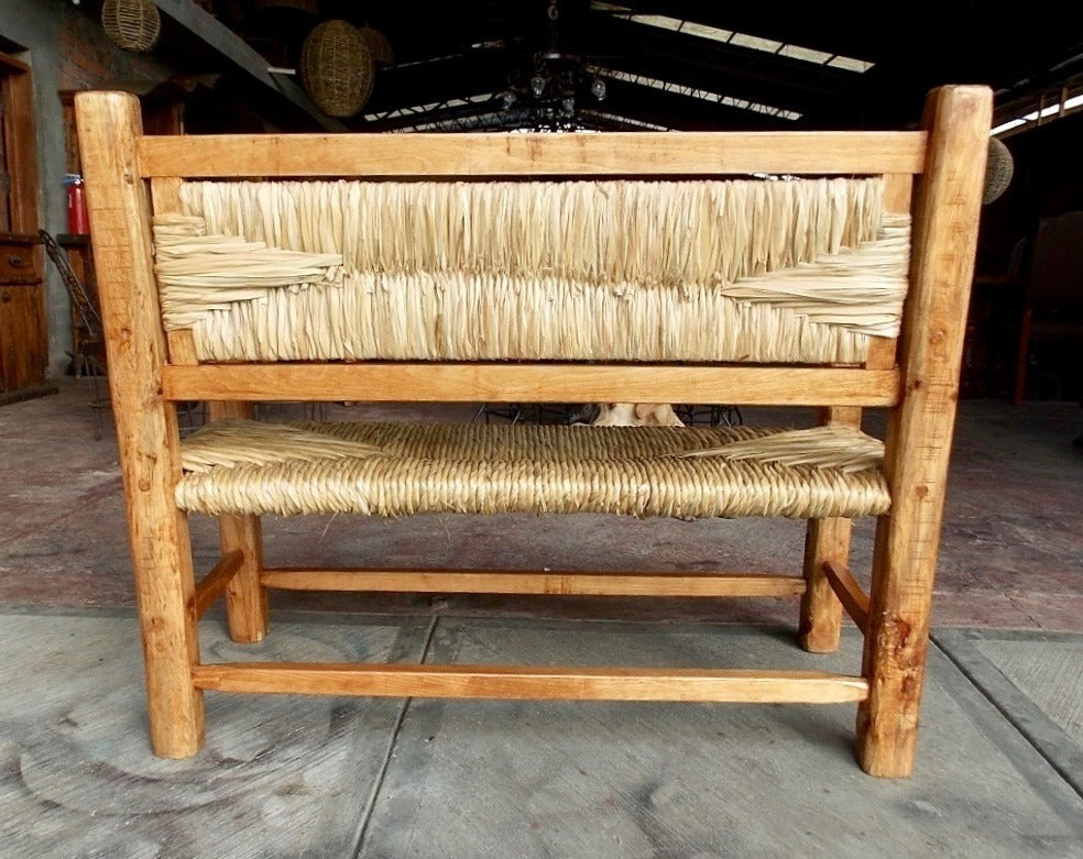 Handcrafted Room Woven in Sustainable Wood in an Antique Style