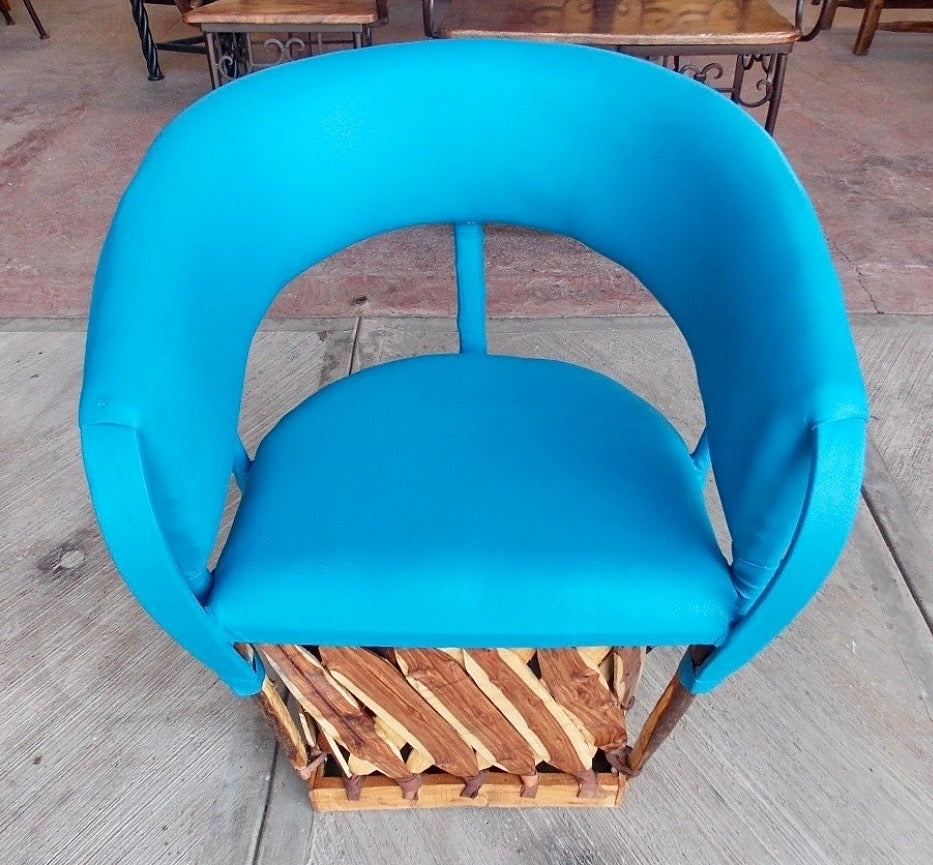 Equipal Antique Cancun Style Handcrafted Armchair