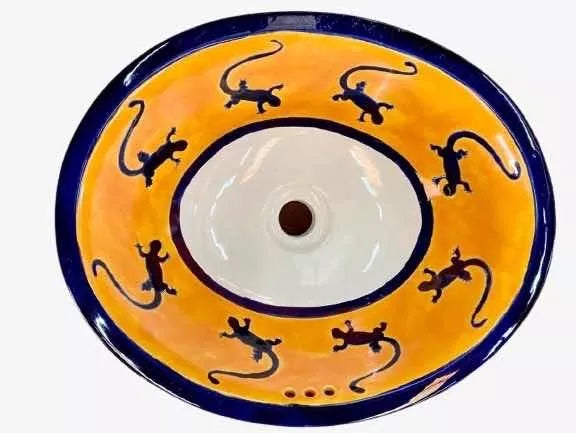 Oval Talavera Sink, Antique Style. Model IG T1. Add to Favorites.