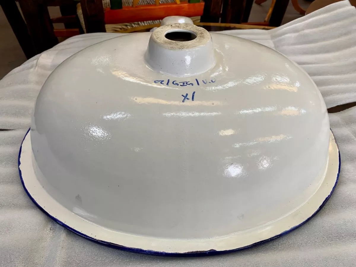 Lavabo Ovalin Artesanal Grande Talavera Estilo Antiguo Oeste