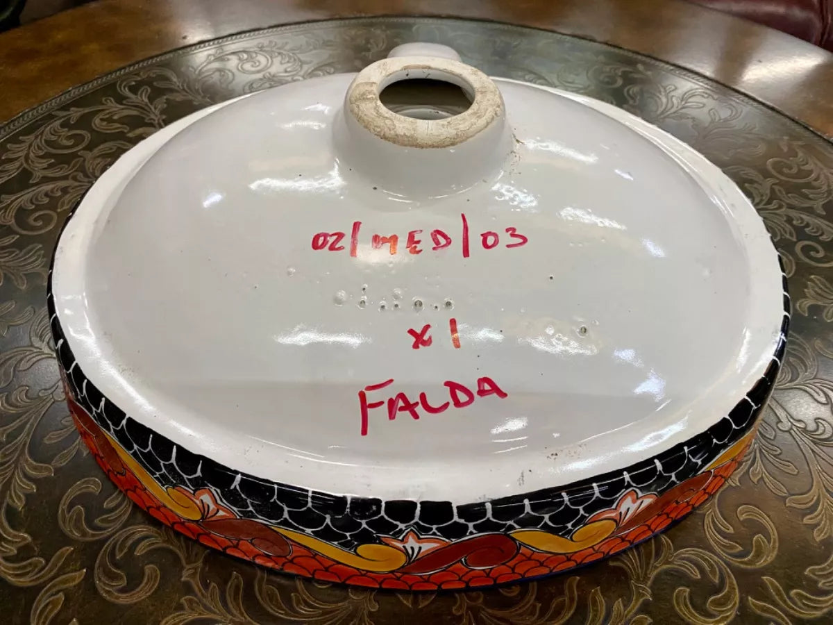 Ovalin Skirted Sink Paris Fine Talavera Antique Style Add to Favorites