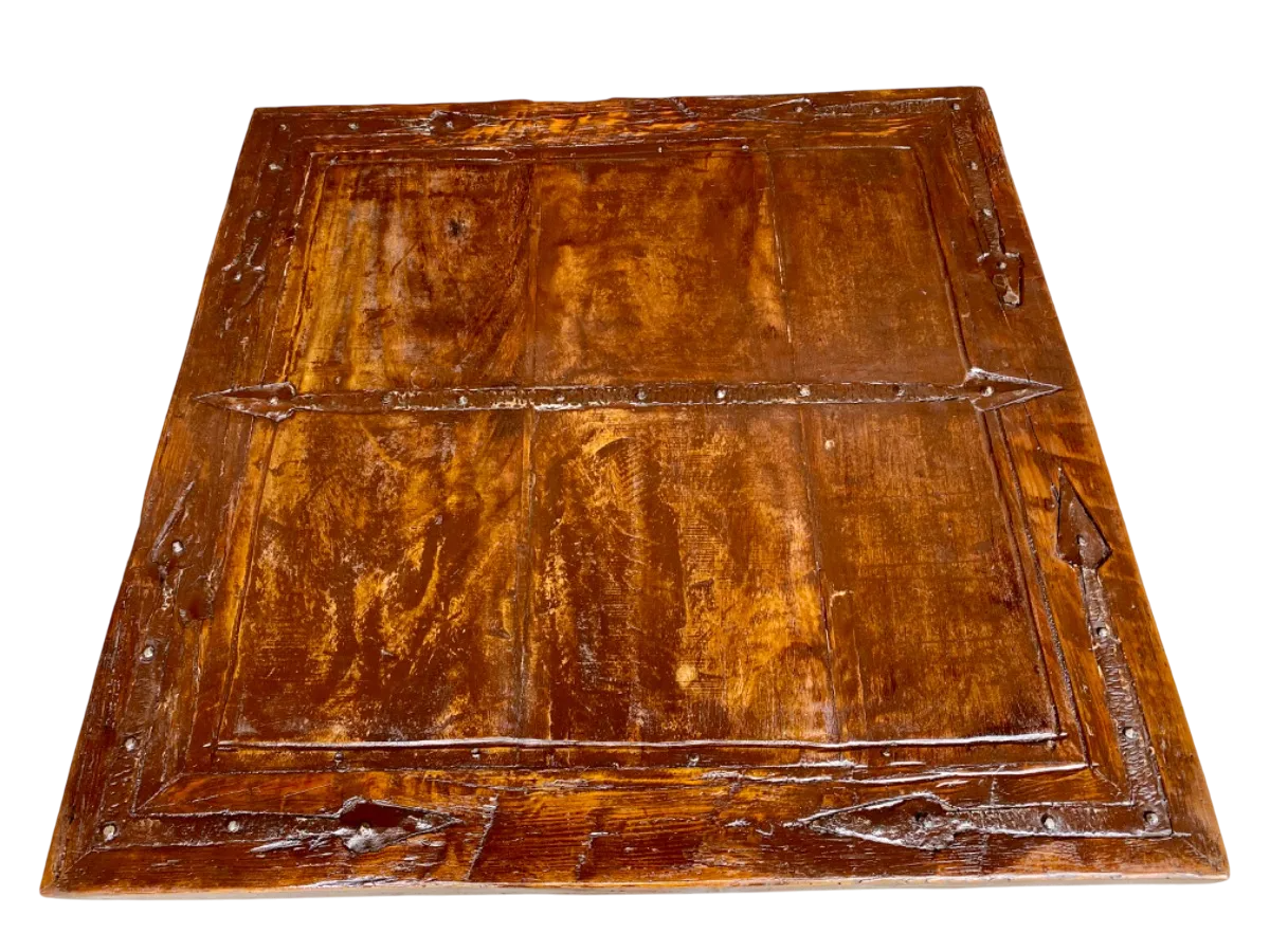 Antigua Y Original Mesa De Comedor Con Cubierta De Puerta (Usado)