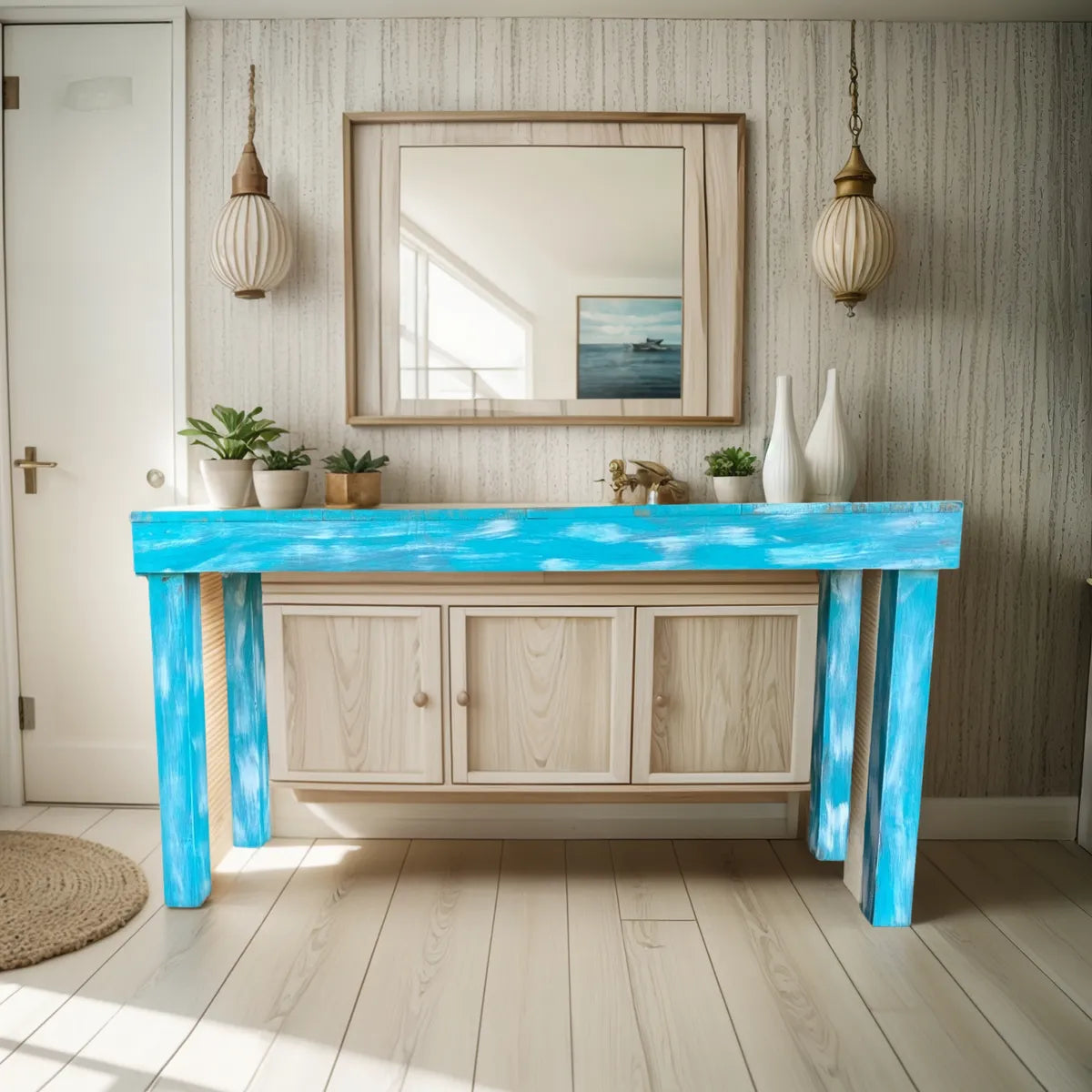 Coquette Credenza Sustainable Wood Vintage Antique