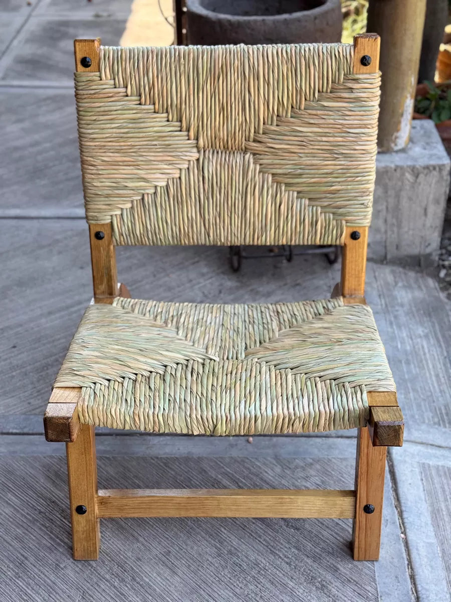 Miguelito Style Sustainable Wood Handcrafted Armchair