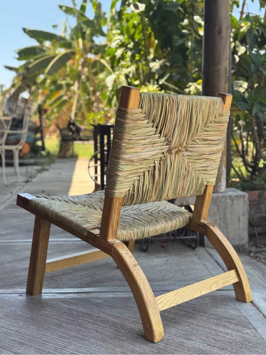 Miguelito Style Sustainable Wood Handcrafted Armchair