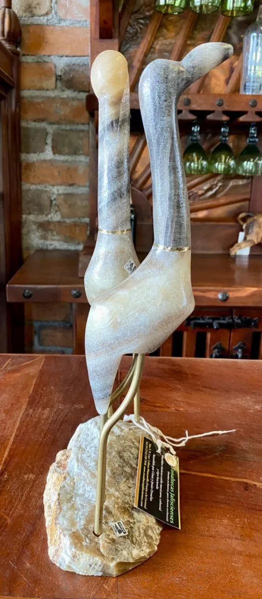 Elegantes Esculturas De Mármol Mexicano Estilo Antiguo.
