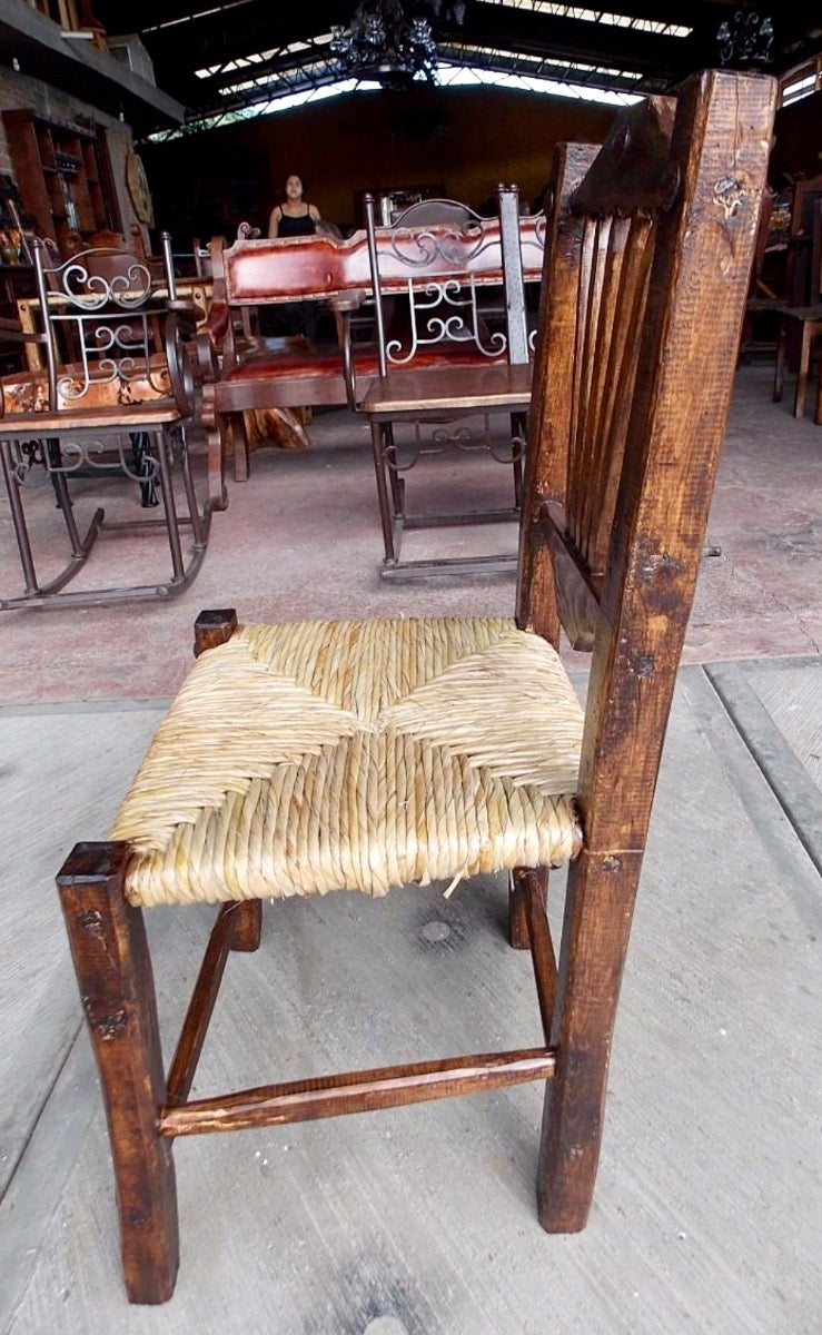 Sustainable Wooden Restaurant Style Handcrafted Chair.