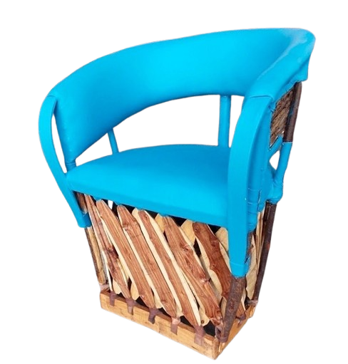 Equipal Antique Cancun Style Handcrafted Armchair