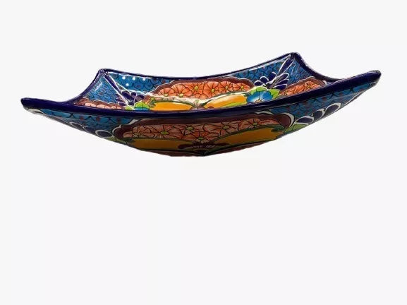 Rectangular Talavera Countertop Sink Antique Style M135