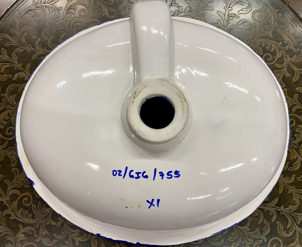 Lavabo Ovalin Grande Talavera Fina Estilo Antiguo 02gig 755