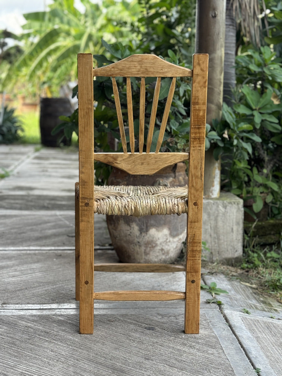 Sustainable Antique Style Handcrafted Dining Chair