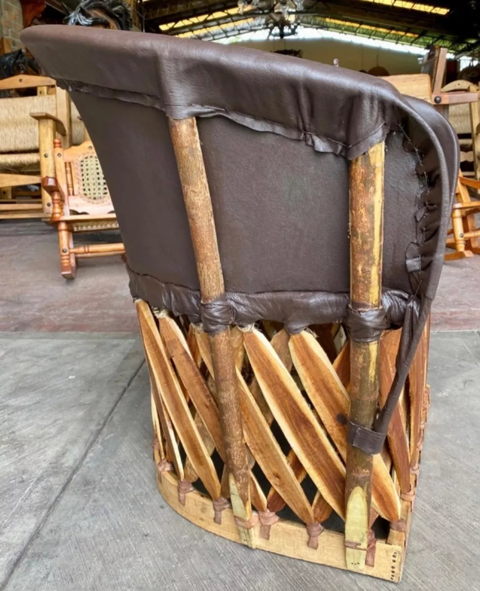 Silla Sillon Equipal Artesanal Muy Amplio Estilo Antiguo