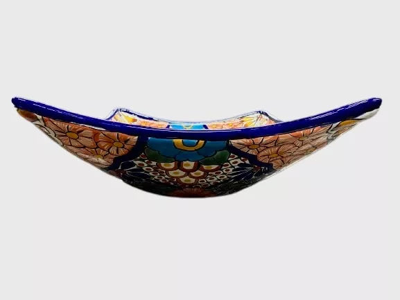 Rectangular Talavera Countertop Sink Antique Style 36