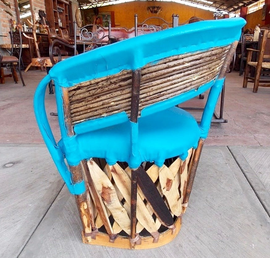 Equipal Antique Cancun Style Handcrafted Armchair
