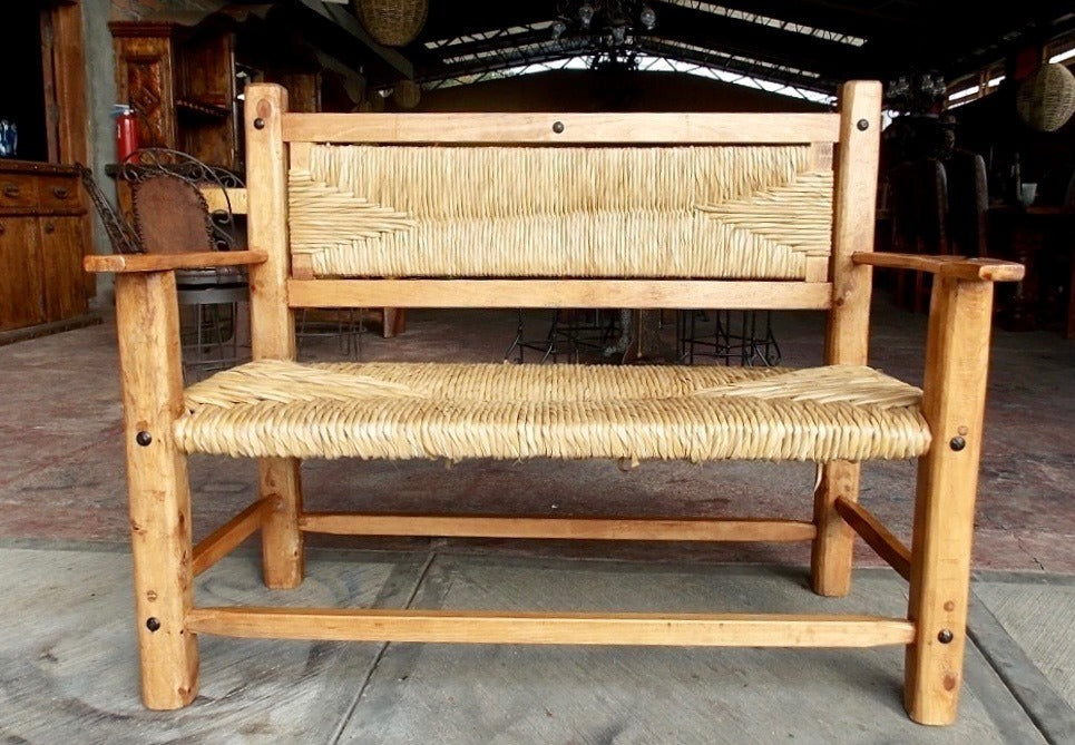 Handcrafted Room Woven in Sustainable Wood in an Antique Style