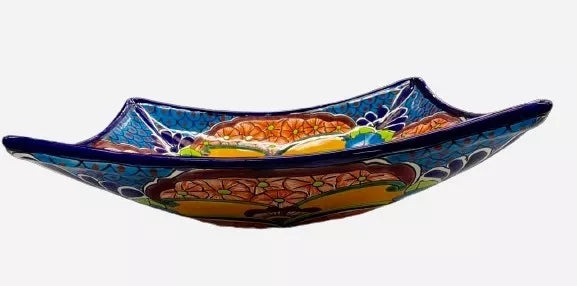 Rectangular Talavera Countertop Sink Antique Style M135