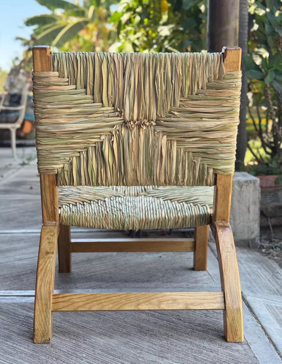 Miguelito Style Sustainable Wood Handcrafted Armchair
