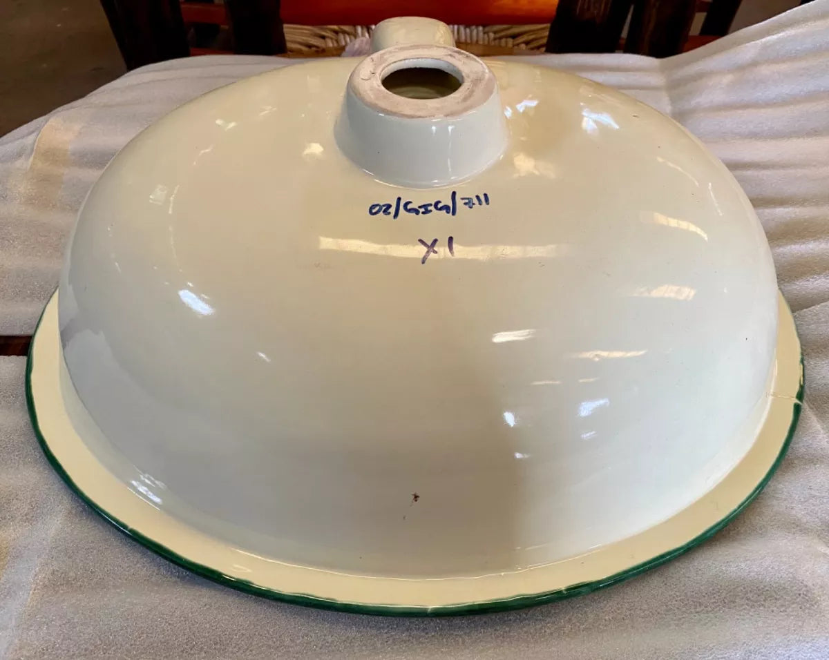 Giant Oval Sink Fine Talavera Antique Style 02gig711