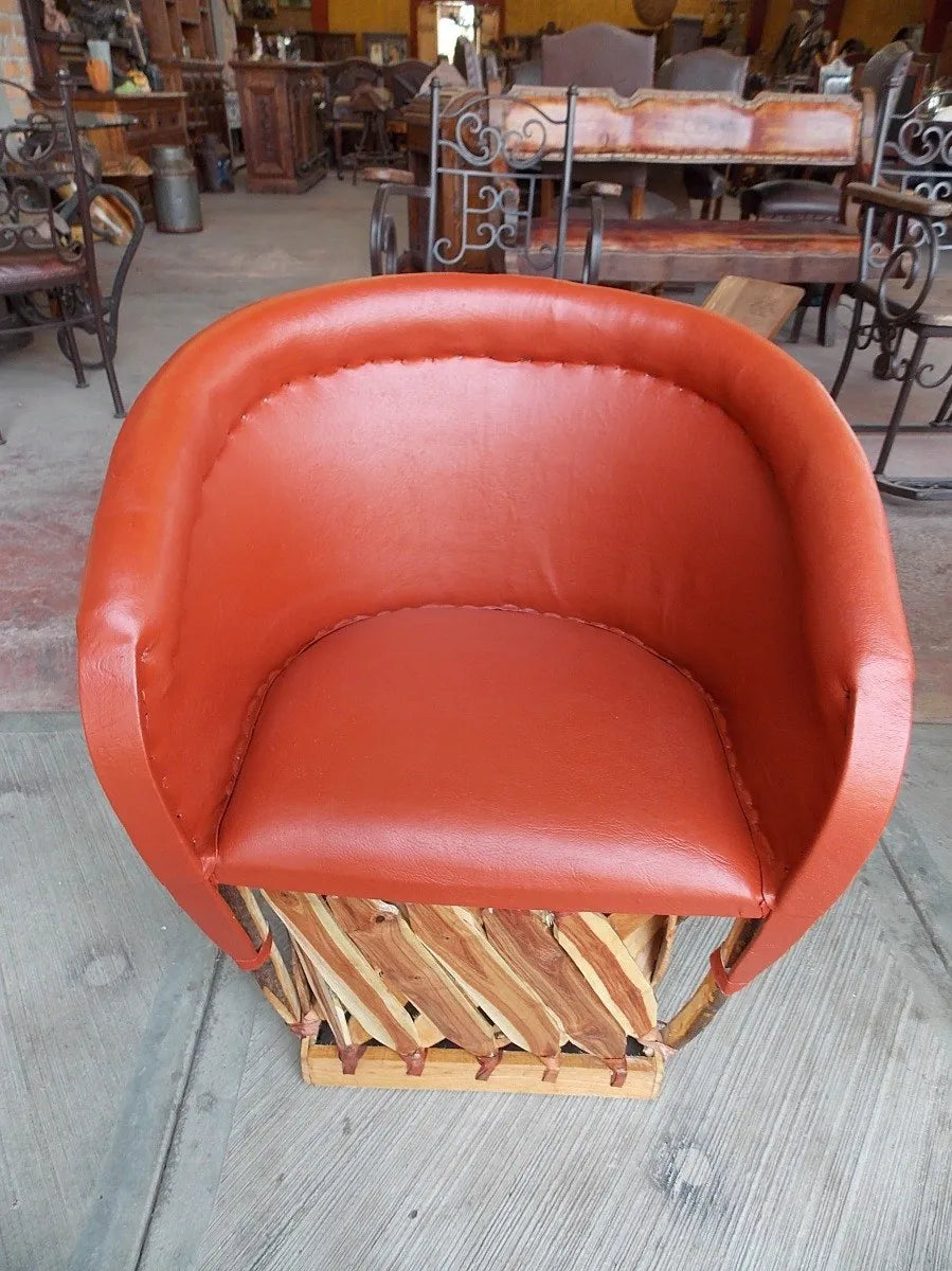 Bello Comedor De Equipales Estilo Antiguo. La Mejor Calidad