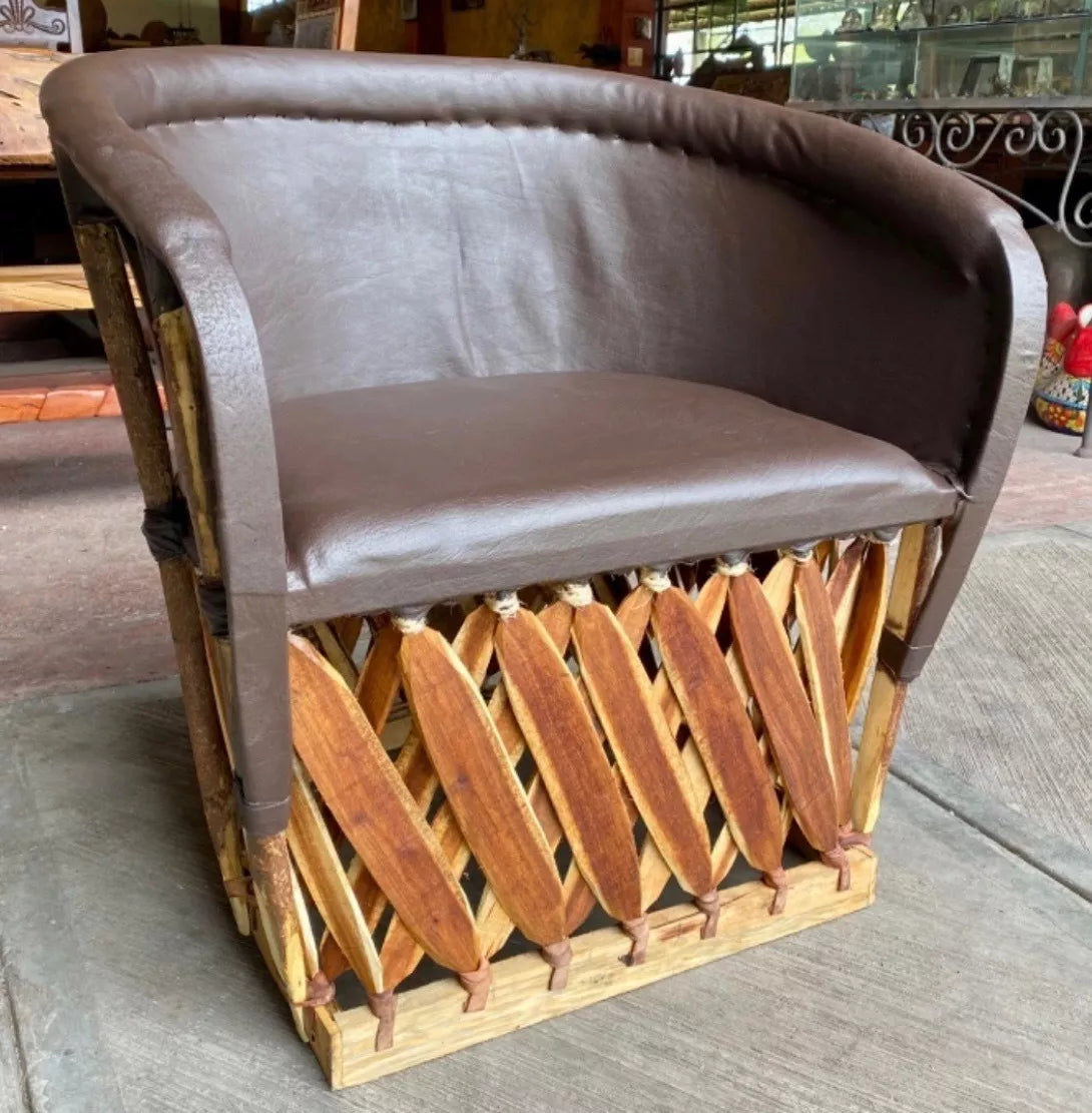 Silla Sillon Equipal Artesanal Muy Amplio Estilo Antiguo