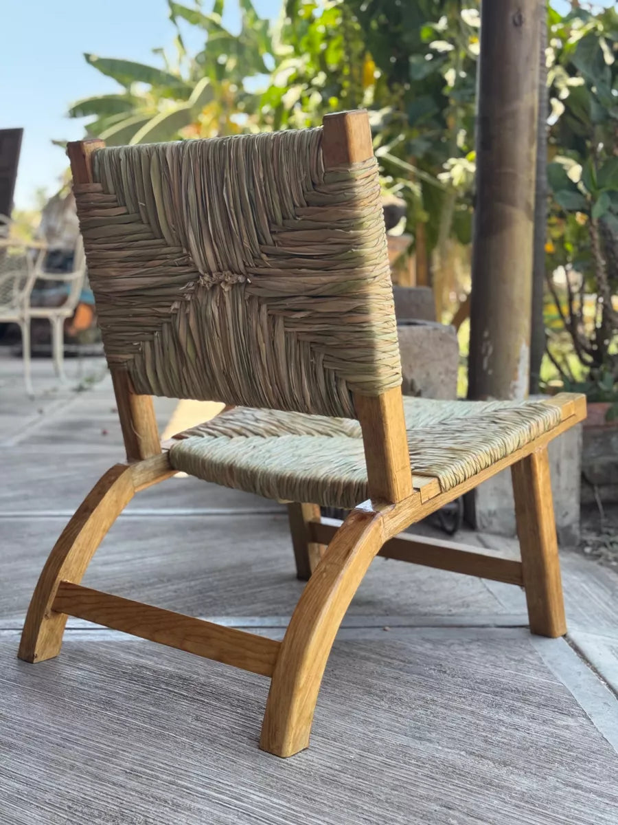 Miguelito Style Sustainable Wood Handcrafted Armchair