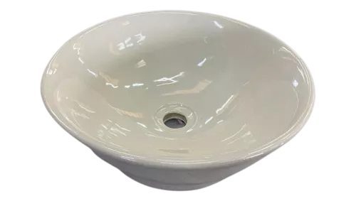 Round Sink Countertop Bowl Talavera Antique White
