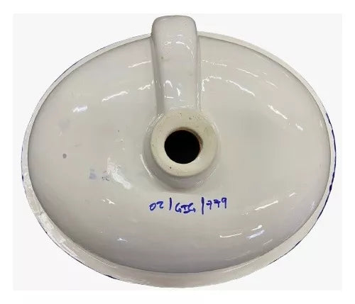 Giant Oval Sink in Fine Talavera Antique Style. Model 779