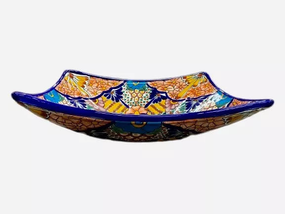Rectangular Talavera Countertop Sink Antique Style 36