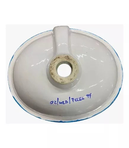 Lavabo Ovalin Mediano Fina Talavera Estilo Antiguo Peces.