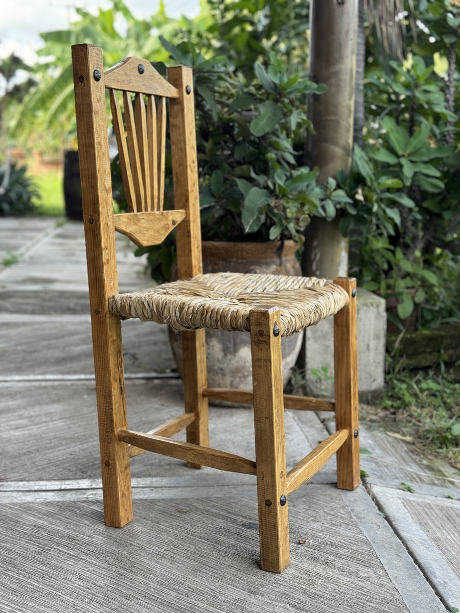 Sustainable Antique Style Handcrafted Dining Chair