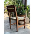 Fine Sustainable Handcrafted Chair in Antique Minimalist Style.