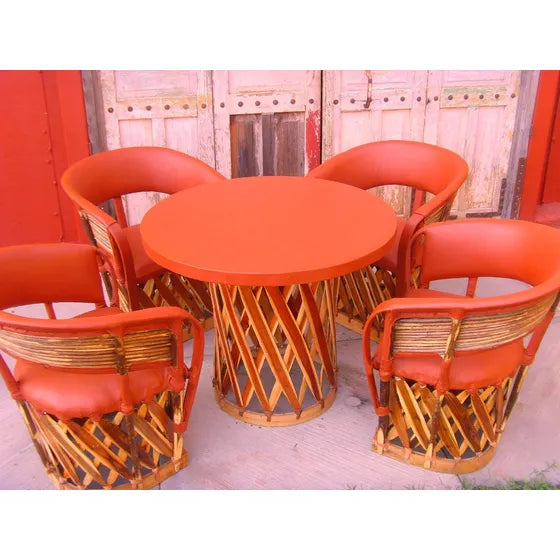 High-quality and comfortable Equipales dining room. The best.